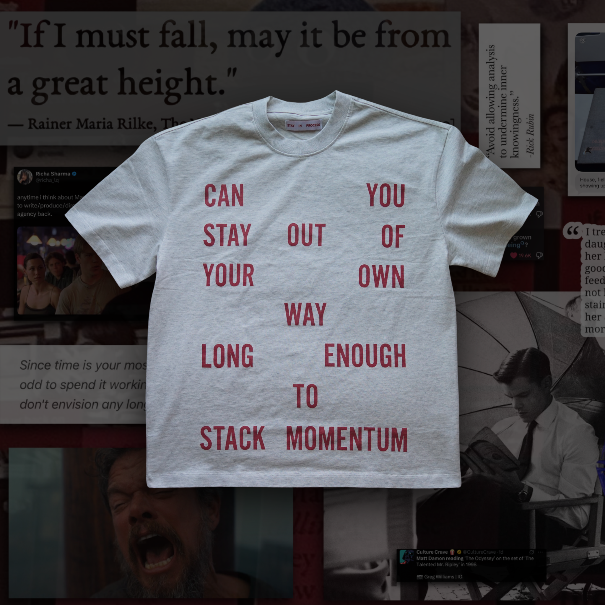 Stack Momentum T-Shirt | SIP Oat
