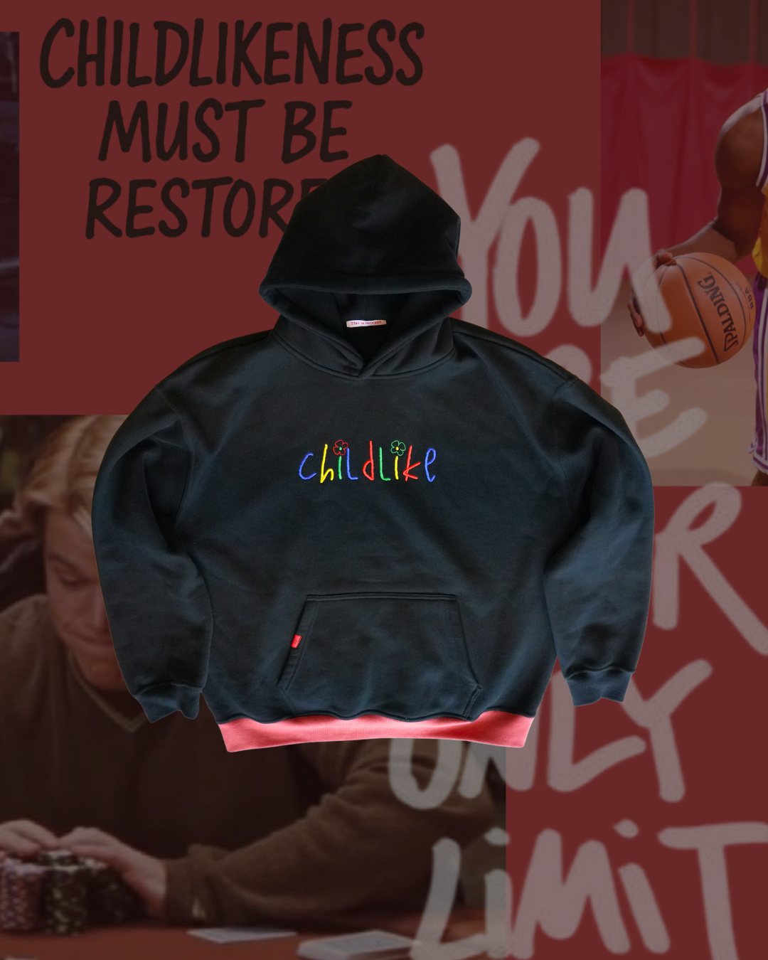 Childlike Hoodie | SIP Black