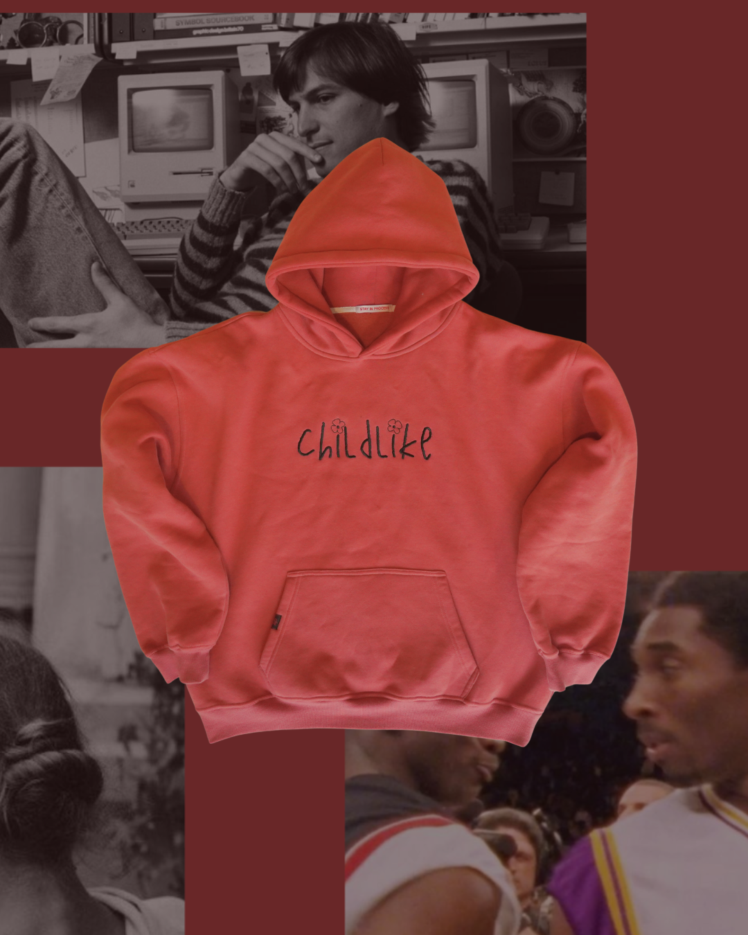 Childlike Hoodie | SIP Red