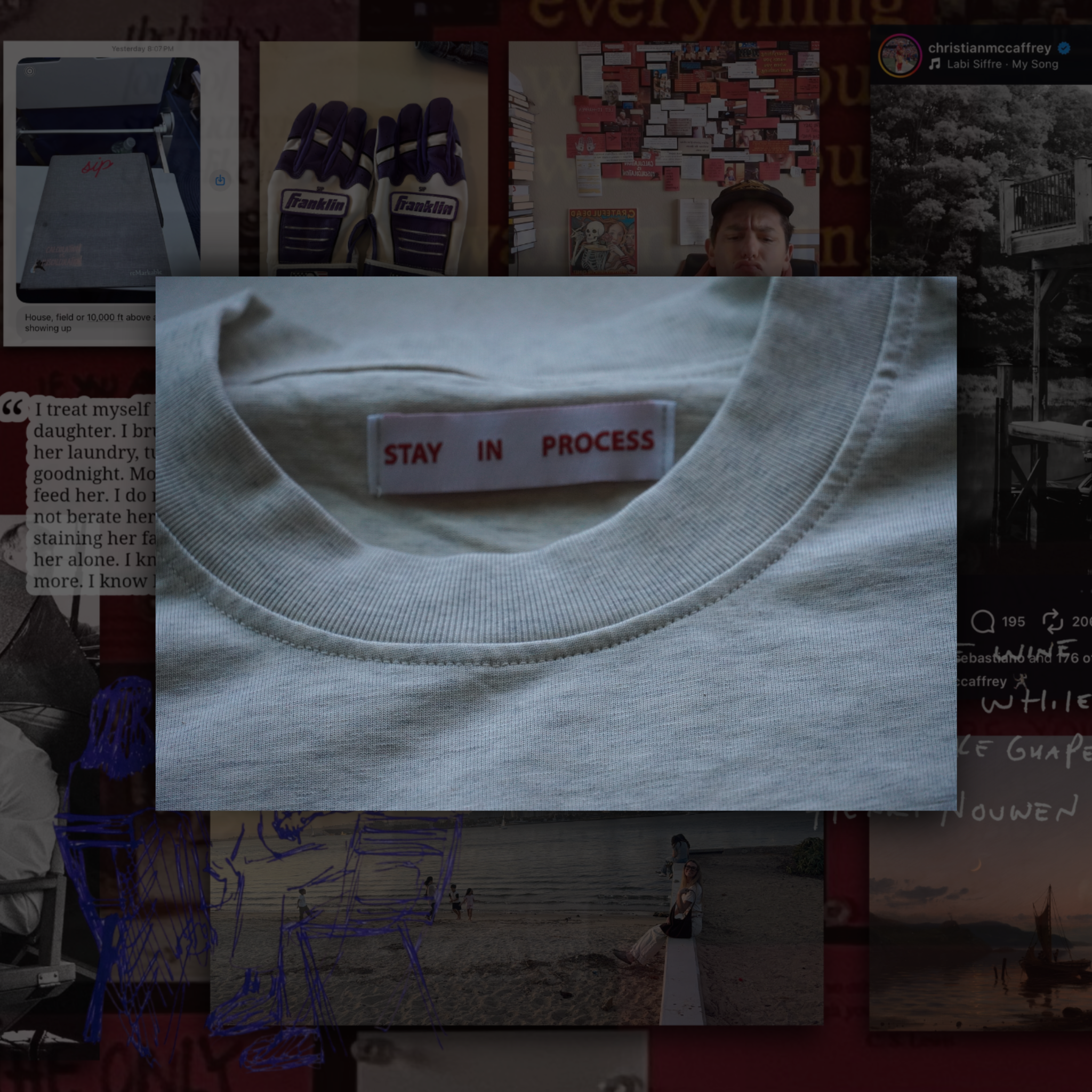 Stack Momentum T-Shirt | SIP Oat
