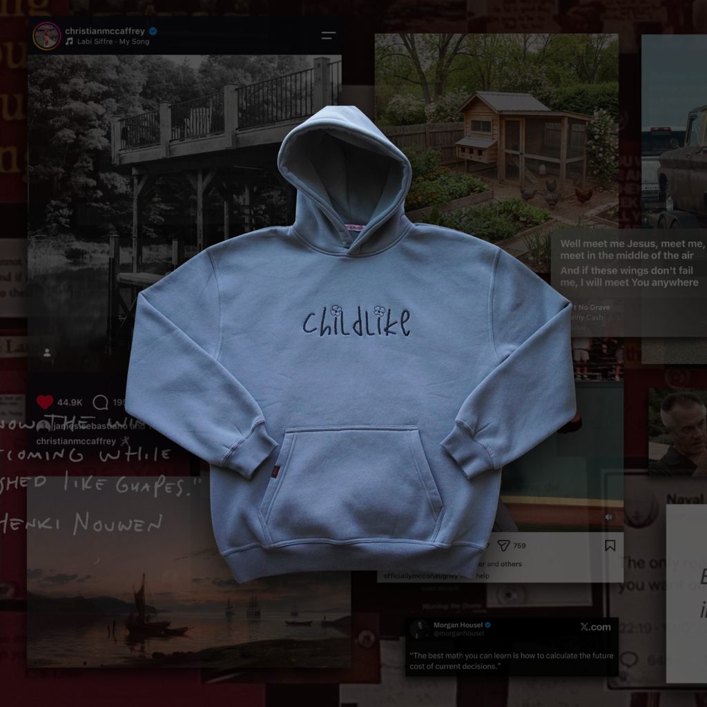 Childlike Hoodie | SIP Grey