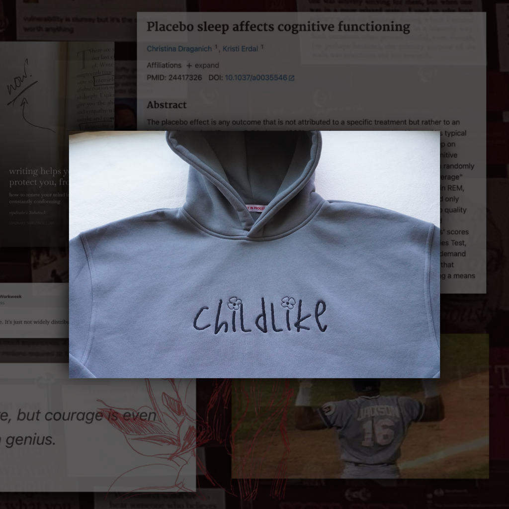 Childlike Hoodie | SIP Grey